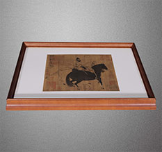 荔波书画装裱配框服务案例